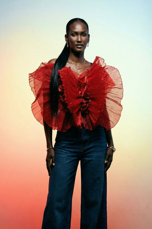 Tong Flower Blouse